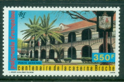 French-Polynesia-1987-Broche-Barracks-MUH