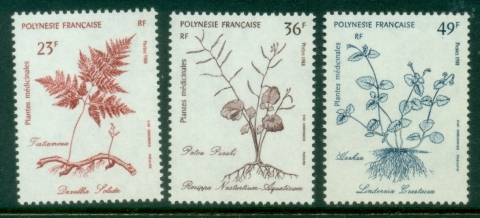 French-Polynesia-1988-Medicinal-Plants-MUH