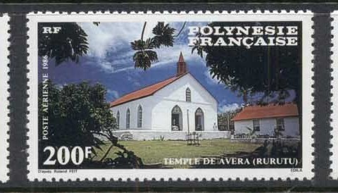 French-Polynesia-1986 Protestant Churches