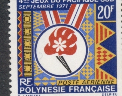 French-Polynesia-1971 South Pacific Games