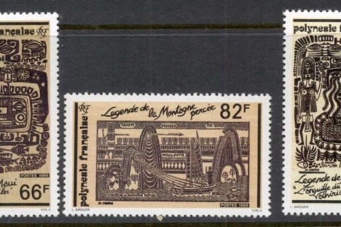 French-Polynesia-1989 Legends