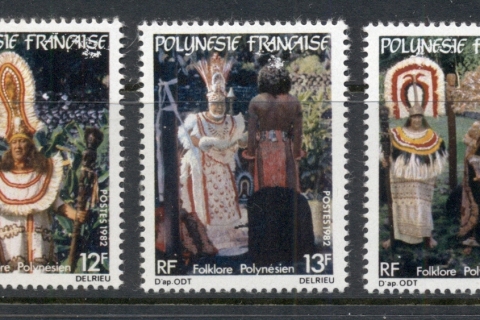 French-Polynesia-1981 Coronation Ceremony