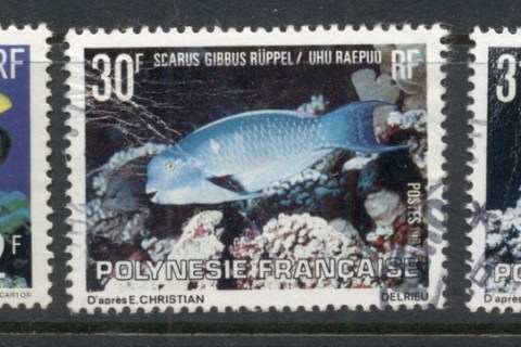 French-Polynesia-1980/82 Fish Asst