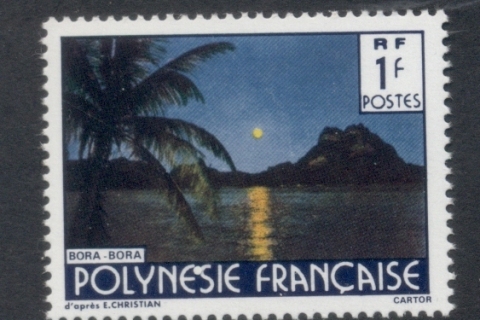 French-Polynesia-1979 Landscapes 1f Cartor