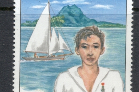 French-Polynesia-1976 Alain Gerbants arrival in Bora Bora