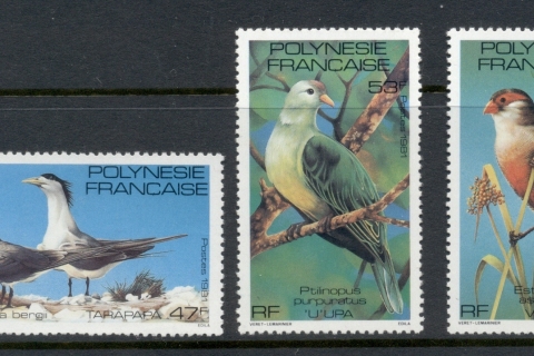 French-Polynesia-1981 Birds