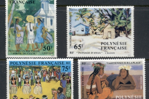French-Polynesia-1984 Paintings