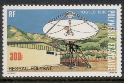 French-Polynesia-1988 Polysat