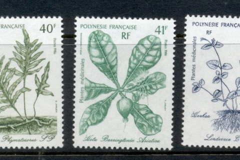 French-Polynesia-1986 Medicinal Plants