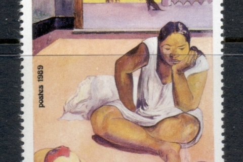 French-Polynesia-1989 Gaugin Painting