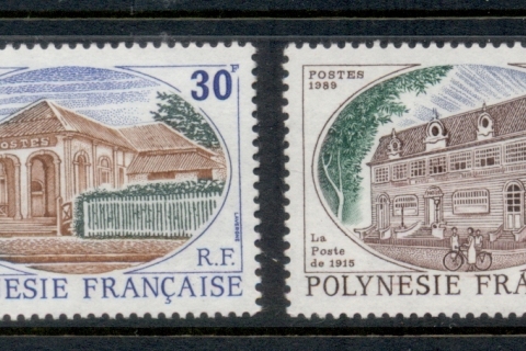 French-Polynesia-1989 Tahiti Post Office