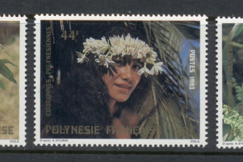 French-Polynesia-1984 Flower Garlands