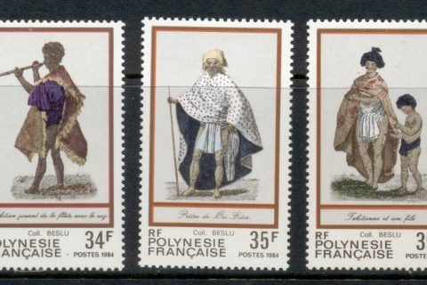 French-Polynesia-1984 Traditional Costumes