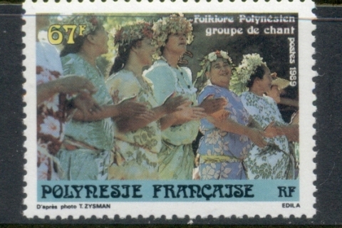 French-Polynesia-1989 Folk Singer 67f