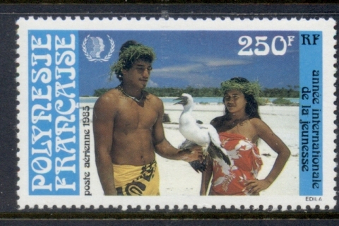 French-Polynesia-1985 International Youth year