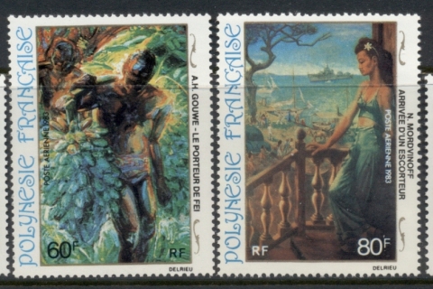 French-Polynesia-1983 Paintings