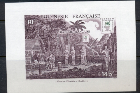French-Polynesia-1988 Sydpex MS