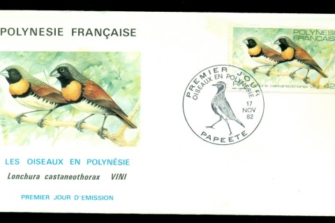 French-Polynesia-1982 Birds of Polynesia 42f