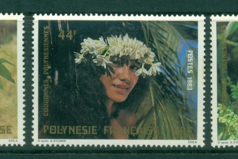 French-Polynesia-1983 Flower Garlands
