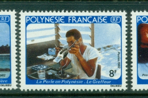 French-Polynesia-1982 Pearl Industry