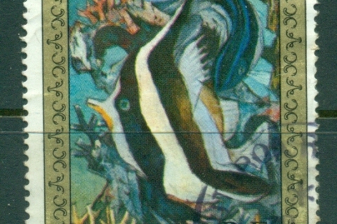 French-Polynesia-1975 Paintings by Polynesian Artists 80f