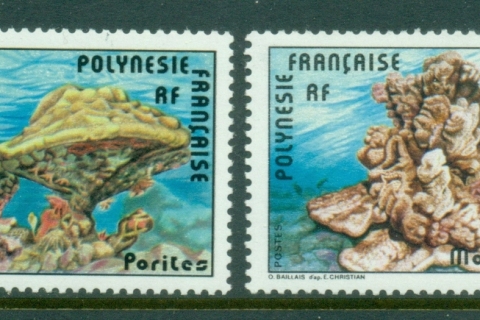 French-Polynesia-1979 Marine Life, Corals