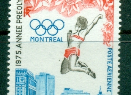 French-Polynesia-1975 Pre-Olympic year Montreal