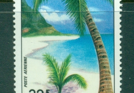 French-Polynesia-1977 Protection of Trees, palm tree