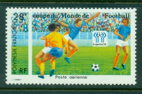 French-Polynesia-1978 World Cup Soccer Argentina