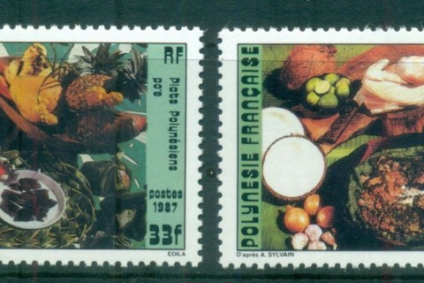 French-Polynesia-1987 Local Foods