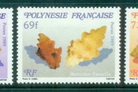 French-Polynesia-1989 Sea Shells