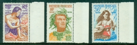 French-Polynesia-1978-Polynesian-Woman-and-Man-MUH