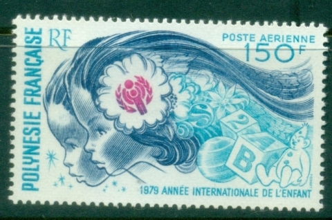 French-Polynesia-1979-IYC-International-Year-of-the-Child-MUH