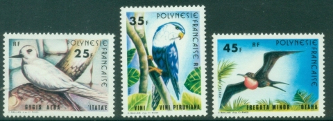 French-Polynesia-1980-Birds-MUH