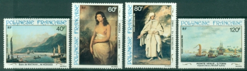 French-Polynesia-1981-Airmail-Paintings-from-the-18th-Century-MUH
