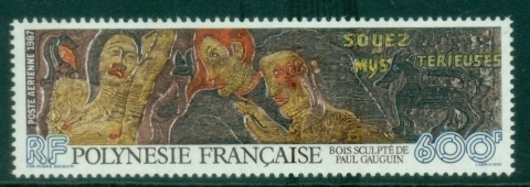 French-Polynesia-1987-Soiyez-Mysterieuses-by-Paul-Gaugin-MUH