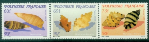 French-Polynesia-1988-Sea-Shells-MUH