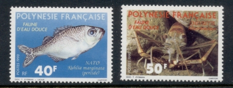 French-Polynesia-1990-Marine Life, Fish