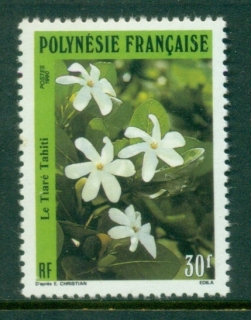 French-Polynesia-1990-Tiare Flower 30f