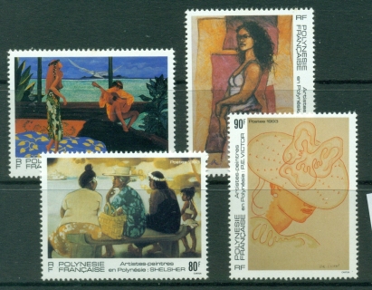 French-Polynesia-1993-Paintings