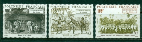 French-Polynesia-1992-Traditional dancers