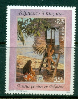 French-Polynesia-1992-Paintings 55f