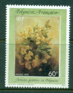 French-Polynesia-1992-Paintings 60f