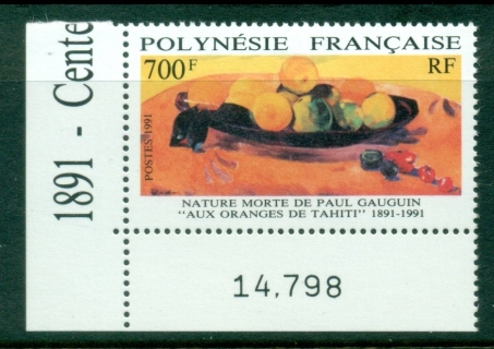 French-Polynesia-1991 Still Life Painting by Paul Gaugin