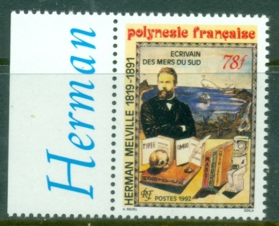 French-Polynesia-1992-herman-Melville-Expolrer-MUH
