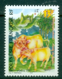 French-Polynesia-1997-New-Year-of-the-Ox-MUH