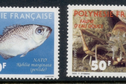French-Polynesia-1990-Marine Life, Fish