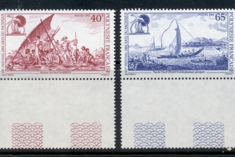 French-Polynesia-1992-Festival of Pacific Arts, Ships