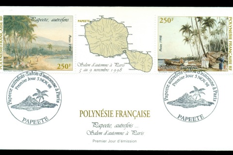 French-Polynesia-1998-Autumn Philatelic Fair, Paris FDC