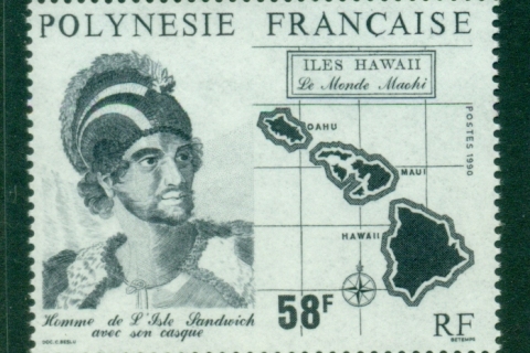 French-Polynesia-1990-Tahiti Settlers & maps 58f